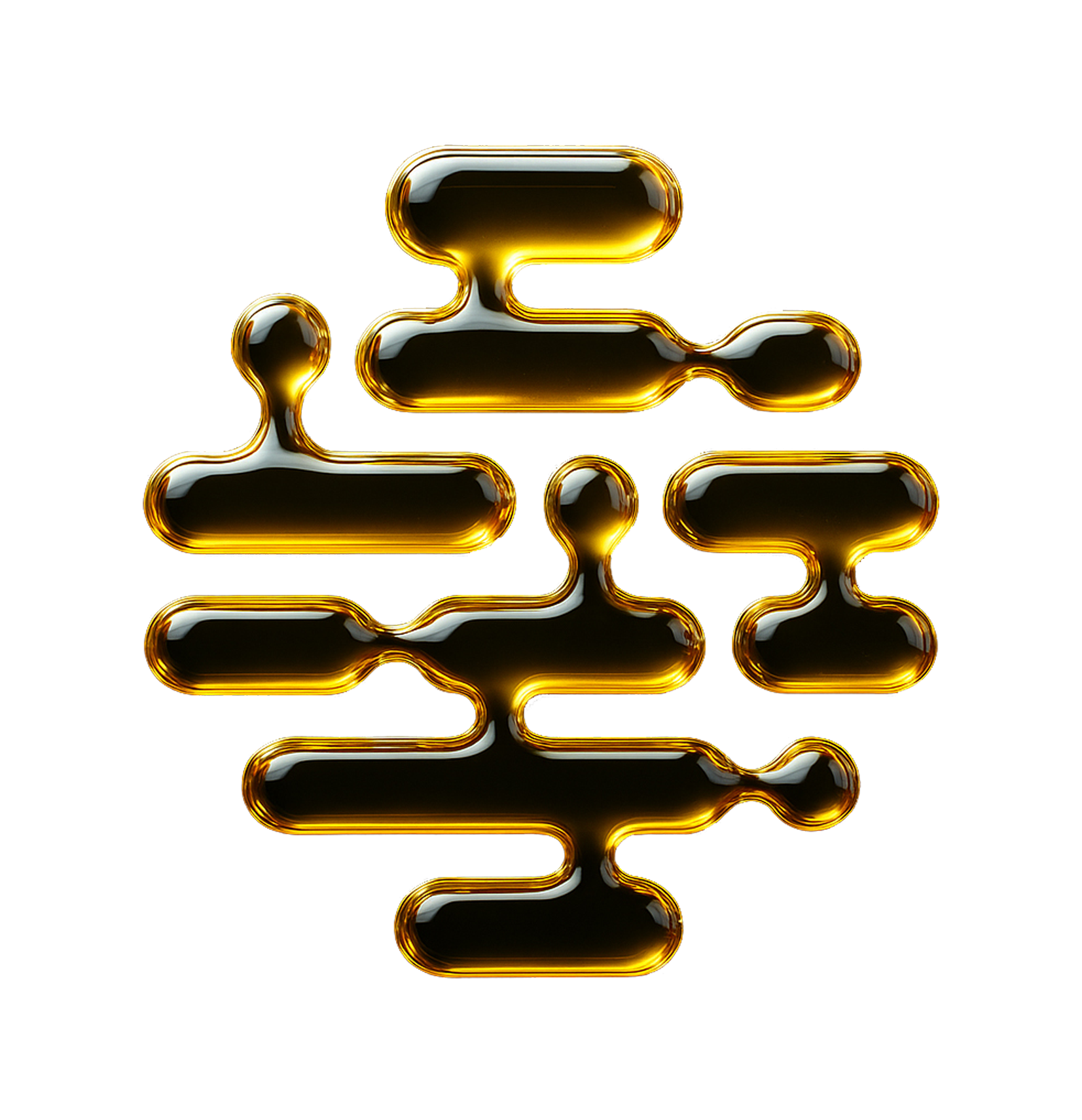 Abstract OmniLink brand illustration